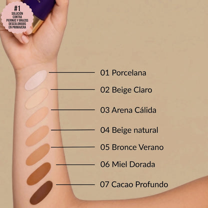 Nudara Pielova® — Body Coverage Perfector